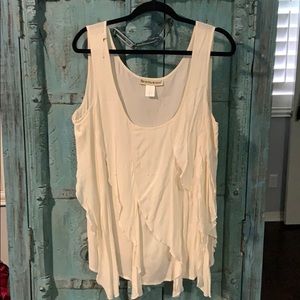 Ruffle Front Tank Top